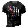 Patriotic 4Th Of July Weiner Dachshund Dog Freedom 3D Print Casual Tshirt Vintage Black