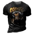 Pembroke Welsh Corgi Untoasted Toasted Burnt Dog Lovers V4 3D Print Casual Tshirt Vintage Black