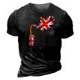 Platinum Jubilee 2022 Union Jack For Kids & Jubilee Teapot 3D Print Casual Tshirt Vintage Black