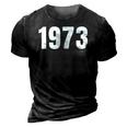 Pro Choice 1973 Womens Rights Feminism Roe V Wad Women 3D Print Casual Tshirt Vintage Black