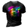 Rainbow Lips Lgbt Pride Month Rainbow Flag 3D Print Casual Tshirt Vintage Black