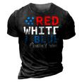 Red White & Blue Cousin Crew Family Matching 4Th Of July 3D Print Casual Tshirt Vintage Black