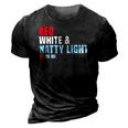 Red White And Natty-Light 4Th Of July 3D Print Casual Tshirt Vintage Black