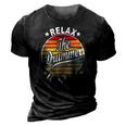 Relax The Drummer Is Here Drummers 3D Print Casual Tshirt Vintage Black