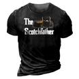 The Scotch Father Funny Whiskey Lover Gifts From Her Classic 3D Print Casual Tshirt Vintage Black