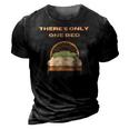 Theres Only One Bed Fanfiction Writer Trope Gift 3D Print Casual Tshirt Vintage Black