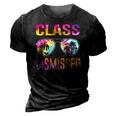 Tie Dye Class Dismissed Last Day Of School Teacher 3D Print Casual Tshirt Vintage Black