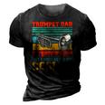 Trumpet Dad Definition Happy Fathers Day Trumpet Player 3D Print Casual Tshirt Vintage Black