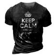 Whited Name Gift Keep Calm And Let Whited Handle It 3D Print Casual Tshirt Vintage Black