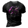 Womens 65 Years Old Floral 1957 Its My 65Th Birthday Gift 3D Print Casual Tshirt Vintage Black