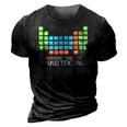 Womens Marching Band Periodic Table Of Band Texting Elements Funny 3D Print Casual Tshirt Vintage Black