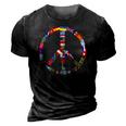 World Country Flags Unity Peace 3D Print Casual Tshirt Vintage Black