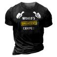 Worlds Greatest Camper Funny Camping Gift Camp T Shirt 3D Print Casual Tshirt Vintage Black