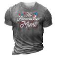 All American Mimi 4Th Of July Family Matching Patriotic 3D Print Casual Tshirt Grey