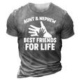 Aunt And Nephew Best Friends For Life Family 3D Print Casual Tshirt Grey