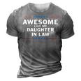Awesome Like My Daughter In Law V2 3D Print Casual Tshirt Grey