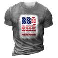 Bbq Beer Freedom America Usa Party 4Th Of July Summer 3D Print Casual Tshirt Grey