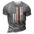 Cornhole American Flag 4Th Of July Bags Player Novelty 3D Print Casual Tshirt Grey