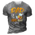 Dad Of The Bee Day Girl Hive Party Matching Birthday 3D Print Casual Tshirt Grey