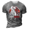 Daddysaurus Fathers Day Giftsrex Daddy Saurus Men 3D Print Casual Tshirt Grey