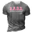 Daughter Dads Against Daughters Dating - Dad 3D Print Casual Tshirt Grey