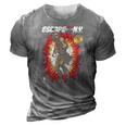 Escape From Ny A Real Antihero 3D Print Casual Tshirt Grey