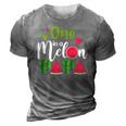 Family One In A Melon Papa Birthday Party Matching Family 3D Print Casual Tshirt Grey
