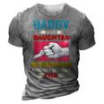 Father Grandpa Daddy And Daughter Best Freakin Partner In Crime Ever 115 Family Dad 3D Print Casual Tshirt Grey