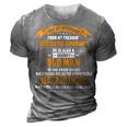 Father Grandpa I Get My Attitude From My Freakin Awesome Grandpa 159 Family Dad 3D Print Casual Tshirt Grey
