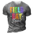 Field Day 2022 Field Squad Kids Boys Girls Students 3D Print Casual Tshirt Grey