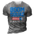 Fourth Of July 4Th July Fireworks Boom Patriotic American 3D Print Casual Tshirt Grey