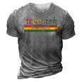 Free Ish Since 1865 With Pan African Flag For Juneteenth 3D Print Casual Tshirt Grey