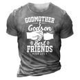 Funny Godmother And Godson Best Friends Godmother And Godson 3D Print Casual Tshirt Grey