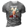 Funny Joe Biden Merry Christmas Confused Easter Day 3D Print Casual Tshirt Grey