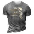 George Washington Stay Strapped Or Get Clapped 4Th Of July 3D Print Casual Tshirt Grey