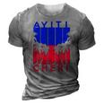 Haitian Haiti Ayiti Cheri Haiti Vacation Gift 3D Print Casual Tshirt Grey