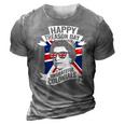 Happy Treasons Day Funny British Queen Essential 3D Print Casual Tshirt Grey