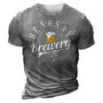 Hearsay Brewing Co Home Of The Mega Pint That’S Hearsay 3D Print Casual Tshirt Grey