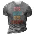 Her Body Her Choice Womens Rights Pro Choice Feminist 3D Print Casual Tshirt Grey