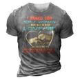 I Asked God For Woman Who Will Always Love Me Step Mom 3D Print Casual Tshirt Grey