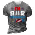 Im Her Firecracker 4Th Of July Matching Couple For Her 3D Print Casual Tshirt Grey