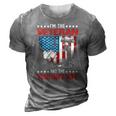 Im The Veteran And The Veterans Wife - Female Veterans 3D Print Casual Tshirt Grey
