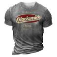 Its A Blacksmith Thing You Wouldnt Understand Shirt Personalized Name Gifts T Shirt Shirts With Name Printed Blacksmith 3D Print Casual Tshirt Grey