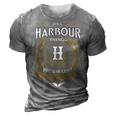 Its A Harbour Thing You Wouldnt Understand Name 3D Print Casual Tshirt Grey