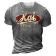 Its A Kai Thing You Wouldnt Understand Shirt Personalized Name Gifts T Shirt Shirts With Name Printed Kai 3D Print Casual Tshirt Grey