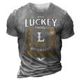 Its A Luckey Thing You Wouldnt Understand Name 3D Print Casual Tshirt Grey