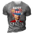 Joe Biden Happy Easter For Funny 4Th Of July 3D Print Casual Tshirt Grey