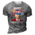Joe Biden Thanksgiving For Funny 4Th Of July 3D Print Casual Tshirt Grey