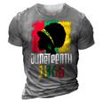 Juneteenth 1865 Outfit Women Emancipation Day June 19Th 3D Print Casual Tshirt Grey