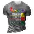 Juneteenth Breaking Every Chain Since 1865 3D Print Casual Tshirt Grey